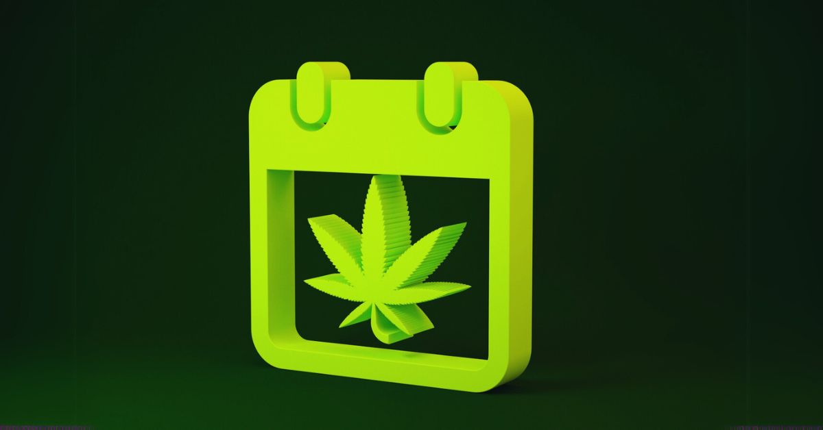Cannabis Holiday Calendar for Social Media